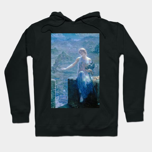 The Valkyries Vigil, Edward Robert Hughes Hoodie by immortalpeaches